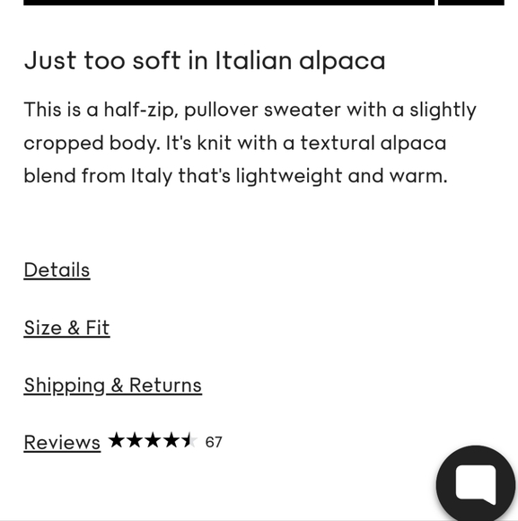 Wilfred Free Aritzia Gwyneth Half Zip Pullover Sweater - Picture 12 of 12